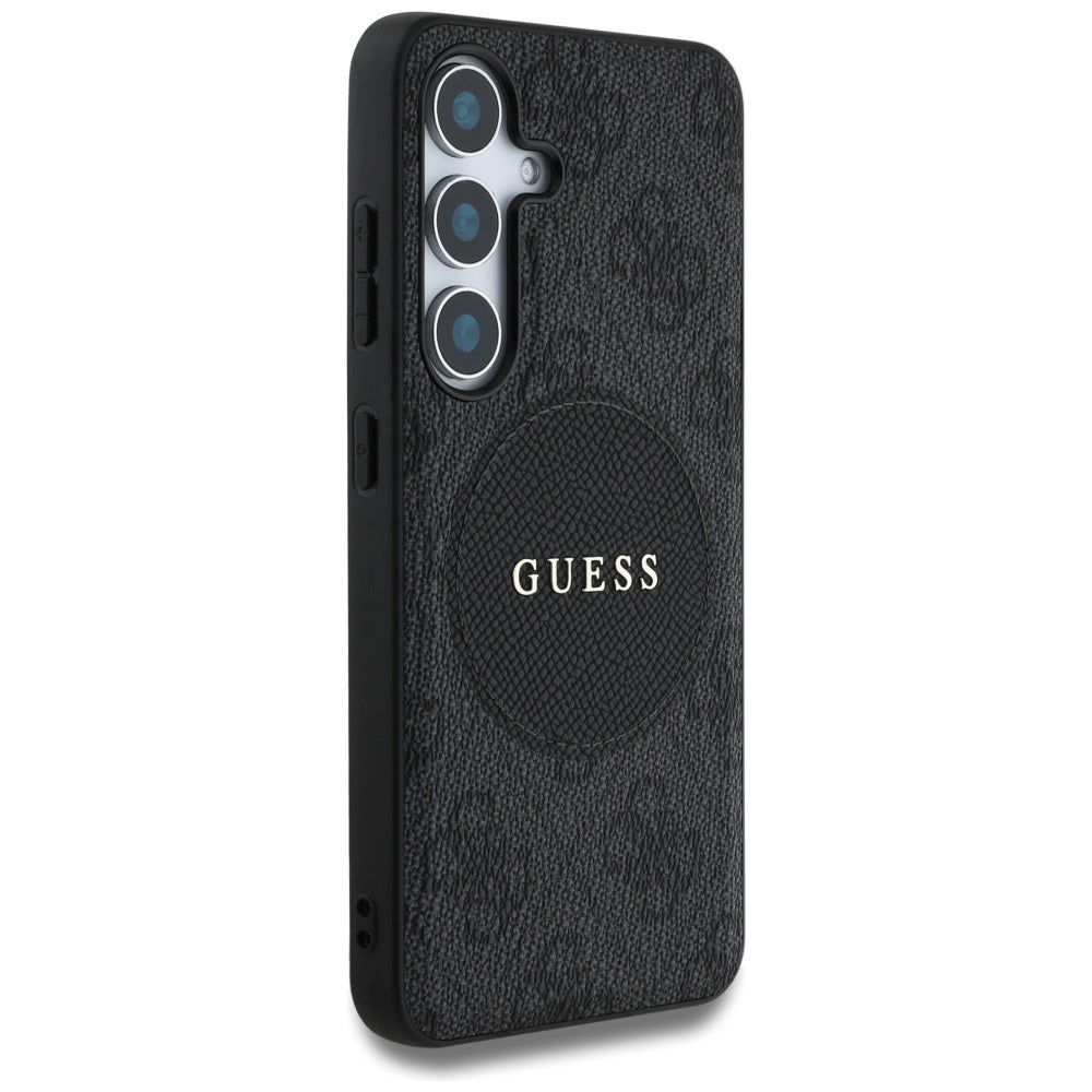 Guess MagSafe dėklas Galaxy S25+ – juodas