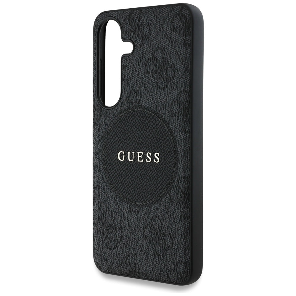 Guess MagSafe dėklas Galaxy S25+ – juodas