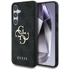 Guess Big 4G dėklas Samsung Galaxy S25 – juodas