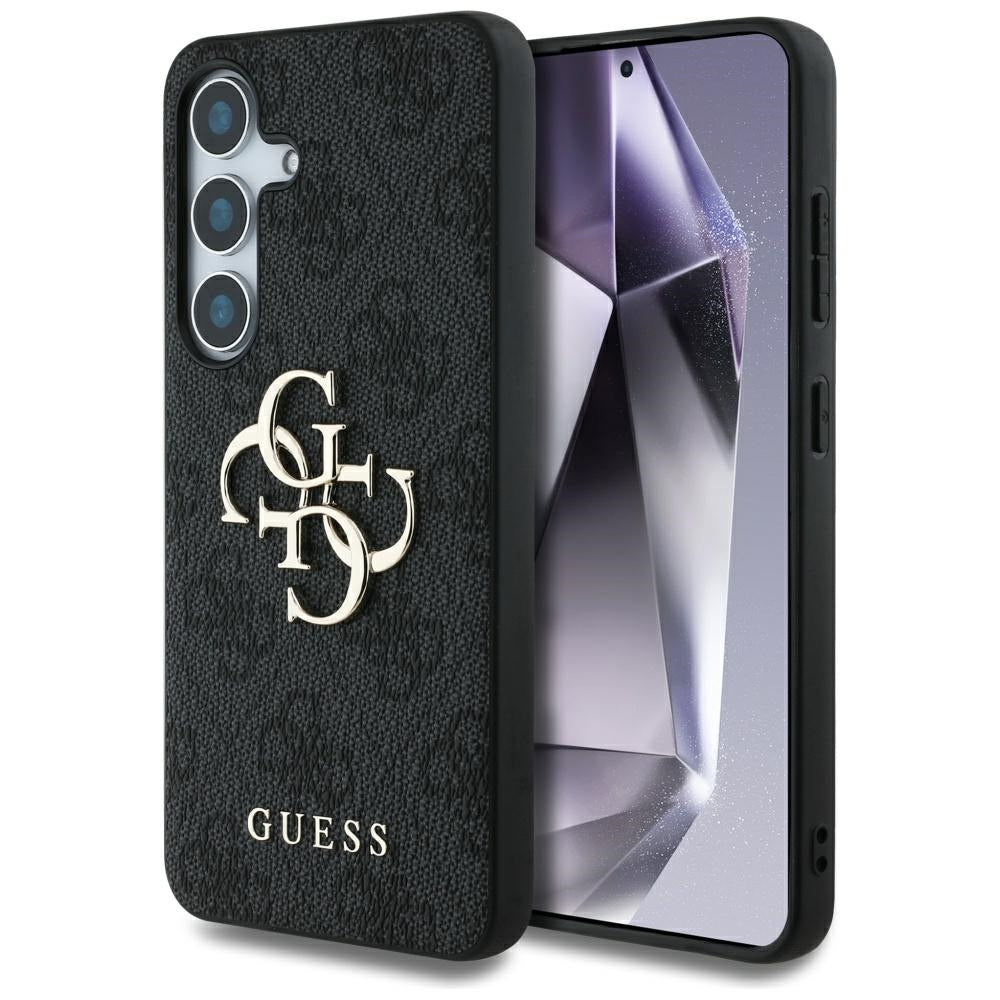 Guess Big 4G dėklas Samsung Galaxy S25 – juodas