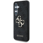 Guess Big 4G dėklas Samsung Galaxy S25 – juodas
