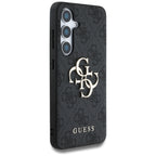 Guess Big 4G dėklas Samsung Galaxy S25 – juodas