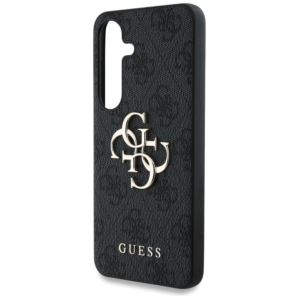 Guess Big 4G dėklas Samsung Galaxy S25 – juodas