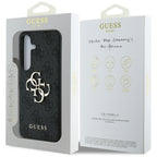 Guess Big 4G dėklas Samsung Galaxy S25 – juodas