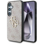Guess Big 4G dėklas Samsung Galaxy S25+ – rožinis
