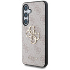 Guess Big 4G dėklas Samsung Galaxy S25+ – rožinis