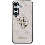Guess Big 4G dėklas Samsung Galaxy S25+ – rožinis