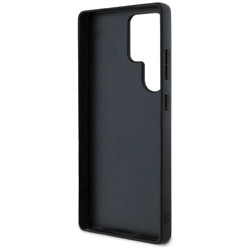 Guess Big 4G Logo Classic Logo dėklas Samsung Galaxy S25 Ultra, rudas -- Samsung Galaxy S25 Ultra