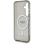 Guess MagSafe dėklas Samsung Galaxy S25 – juodas