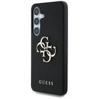 Guess 4G dėklas Samsung Galaxy S25 – juodas
