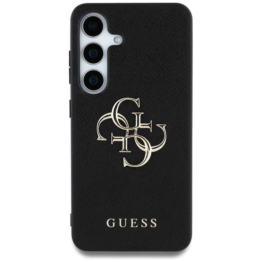 Guess 4G dėklas Samsung Galaxy S25 – juodas