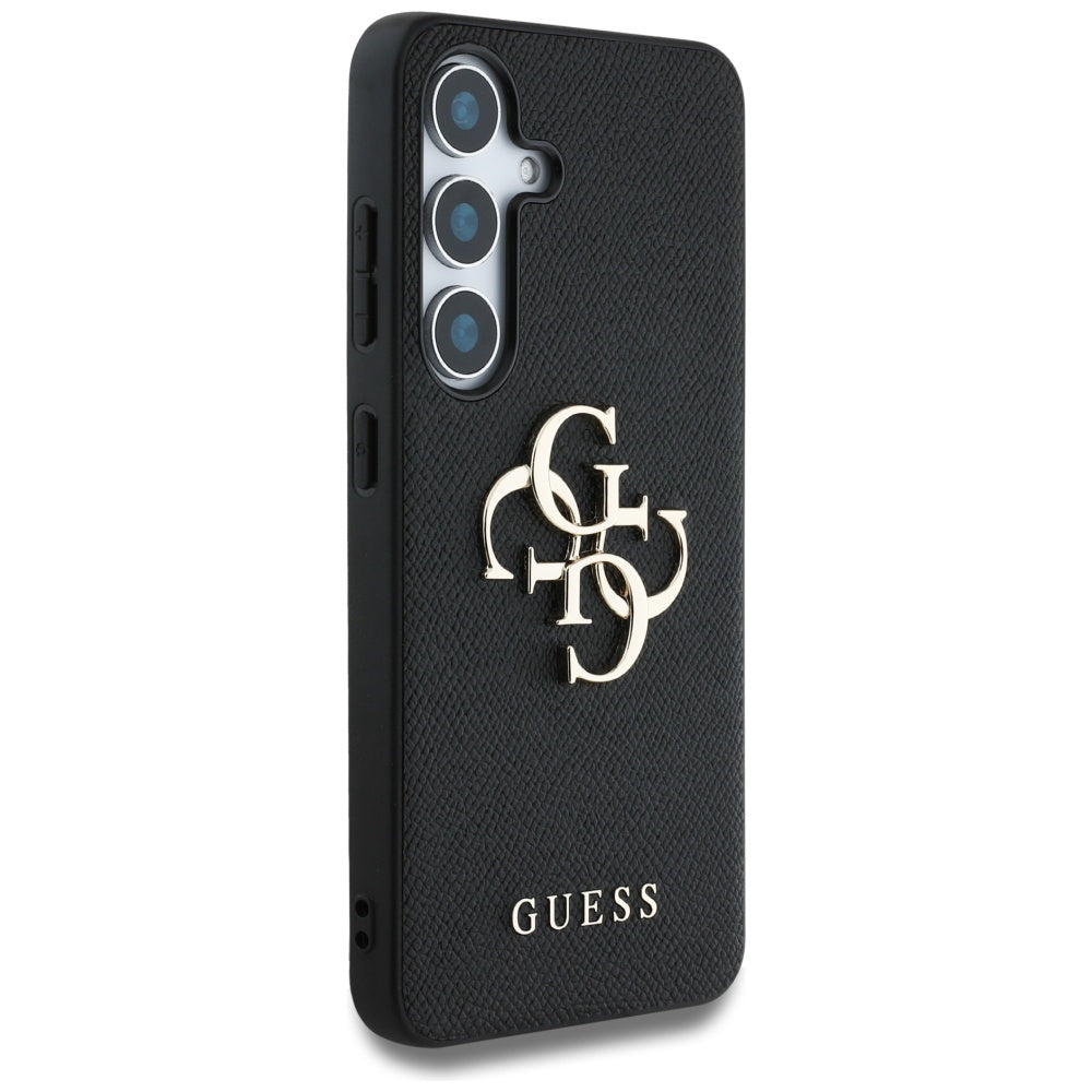 Guess 4G dėklas Samsung Galaxy S25 – juodas