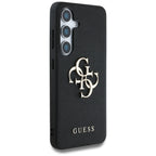 Guess 4G dėklas Samsung Galaxy S25 – juodas