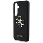 Guess 4G dėklas Samsung Galaxy S25 – juodas