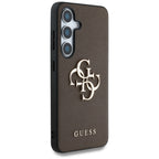 Guess 4G dėklas Samsung Galaxy S25+ – rudas