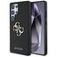 Guess Grained Big 4G Logo Small Classic Logo dėklas Samsung Galaxy S25 Ultra - juoda -- Samsung Galaxy S25 Ultra
