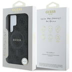 Guess odinis MagSafe dėklas Galaxy S25 Ultra – juodas