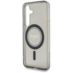 Guess MagSafe dėklas Samsung Galaxy S25 – juodas