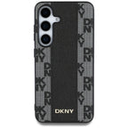 DKNY MagSafe dėklas Samsung Galaxy S25 – juodas