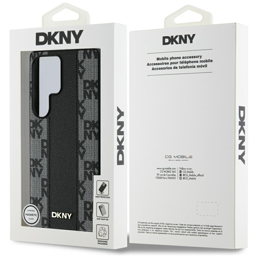 DKNY MagSafe dėklas Samsung Galaxy S25 Ultra – juodas