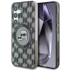Karl Lagerfeld MagSafe dėklas Samsung Galaxy S25 – juodas