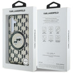 Karl Lagerfeld MagSafe dėklas Samsung Galaxy S25 – juodas