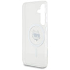 Karl Lagerfeld MagSafe dėklas Galaxy S25 – baltas -- Samsung Galaxy S25