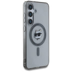 Karl Lagerfeld MagSafe dėklas Samsung Galaxy S25 – juodas