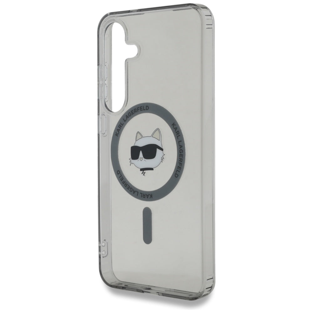 Karl Lagerfeld MagSafe dėklas Samsung Galaxy S25 – juodas