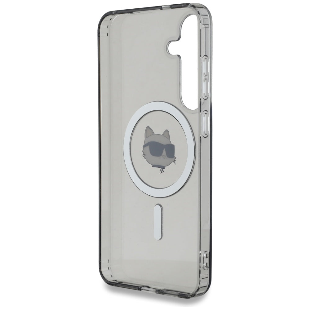 Karl Lagerfeld MagSafe dėklas Samsung Galaxy S25 – juodas