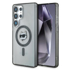 Karl Lagerfeld MagSafe dėklas Galaxy S25 Ultra – juodas