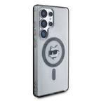 Karl Lagerfeld MagSafe dėklas Galaxy S25 Ultra – juodas