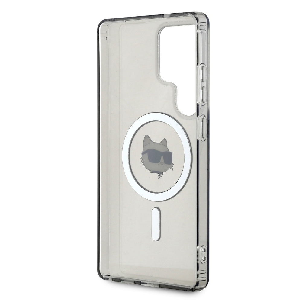 Karl Lagerfeld MagSafe dėklas Galaxy S25 Ultra – juodas