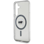 Karl Lagerfeld MagSafe dėklas Samsung Galaxy S25 – juodas