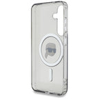 Karl Lagerfeld MagSafe dėklas Samsung Galaxy S25 – juodas