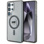 Karl Lagerfeld MagSafe dėklas Galaxy S25 Ultra – juodas