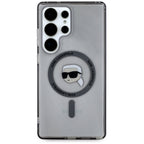 Karl Lagerfeld MagSafe dėklas Galaxy S25 Ultra – juodas