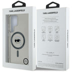 Karl Lagerfeld MagSafe dėklas Galaxy S25 Ultra – juodas
