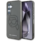 Karl Lagerfeld dėklas Samsung Galaxy S25 – juodas