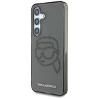 Karl Lagerfeld dėklas Samsung Galaxy S25 – juodas