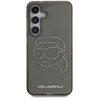 Karl Lagerfeld dėklas Samsung Galaxy S25 – juodas