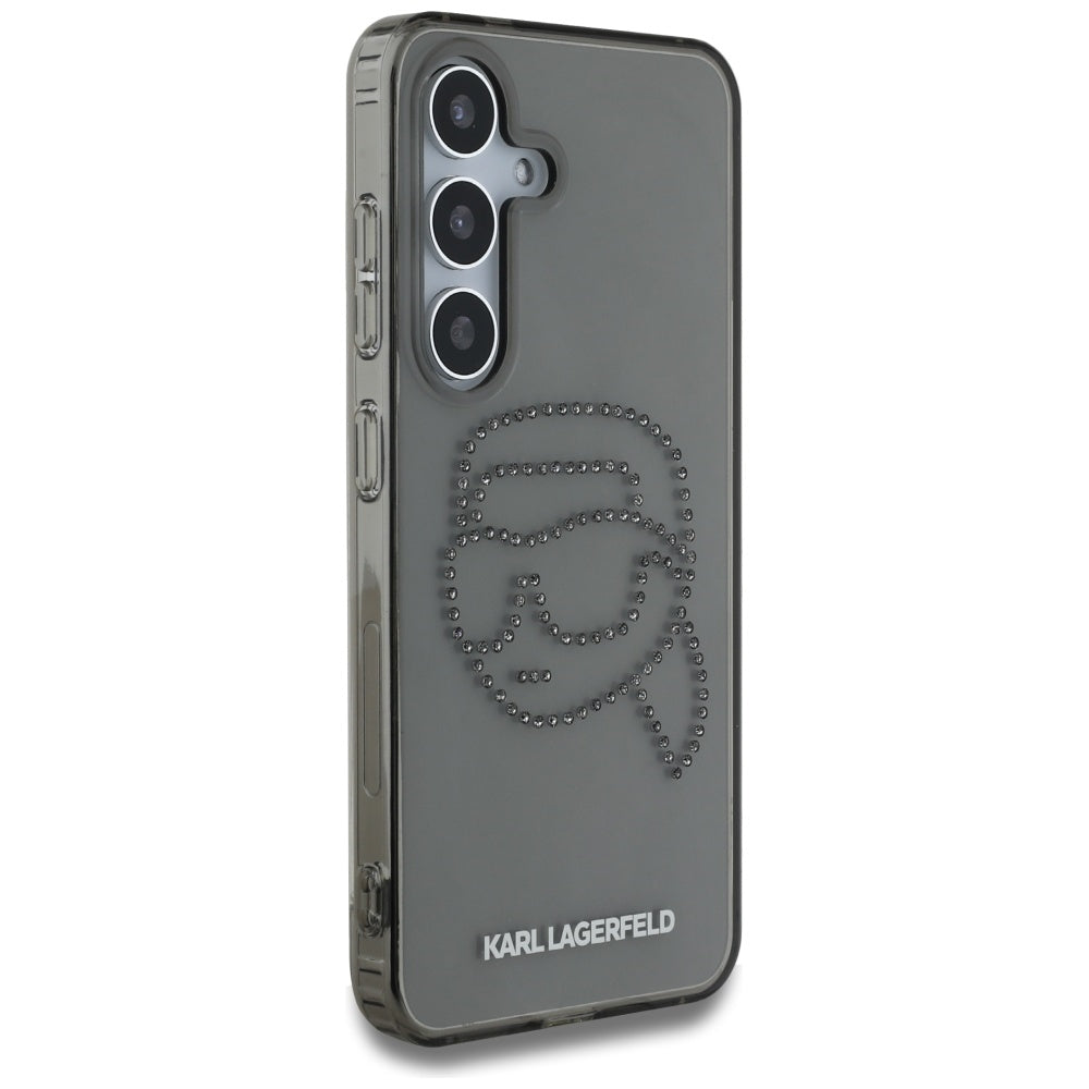 Karl Lagerfeld dėklas Samsung Galaxy S25 – juodas