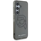 Karl Lagerfeld dėklas Samsung Galaxy S25 – juodas