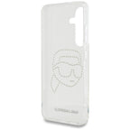 Karl Lagerfeld dėklas Samsung Galaxy S25 – skaidrus