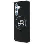 Karl Lagerfeld MagSafe dėklas Samsung Galaxy S25+ – juodas