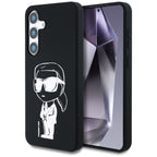 Karl Lagerfeld MagSafe dėklas Galaxy S25 – juodas