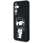 Karl Lagerfeld MagSafe dėklas Galaxy S25 – juodas
