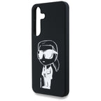 Karl Lagerfeld MagSafe dėklas Galaxy S25 – juodas