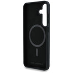 Karl Lagerfeld MagSafe dėklas Galaxy S25 – juodas
