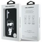 Karl Lagerfeld MagSafe dėklas Galaxy S25 – juodas